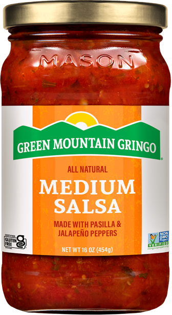 Green Mountain Gringo Medium Salsa 16oz 12ct